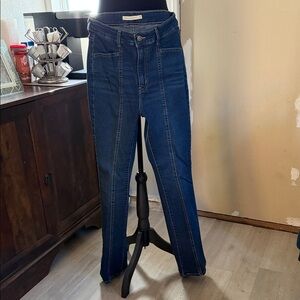 Levi's Dark Blue Flare Jeans
